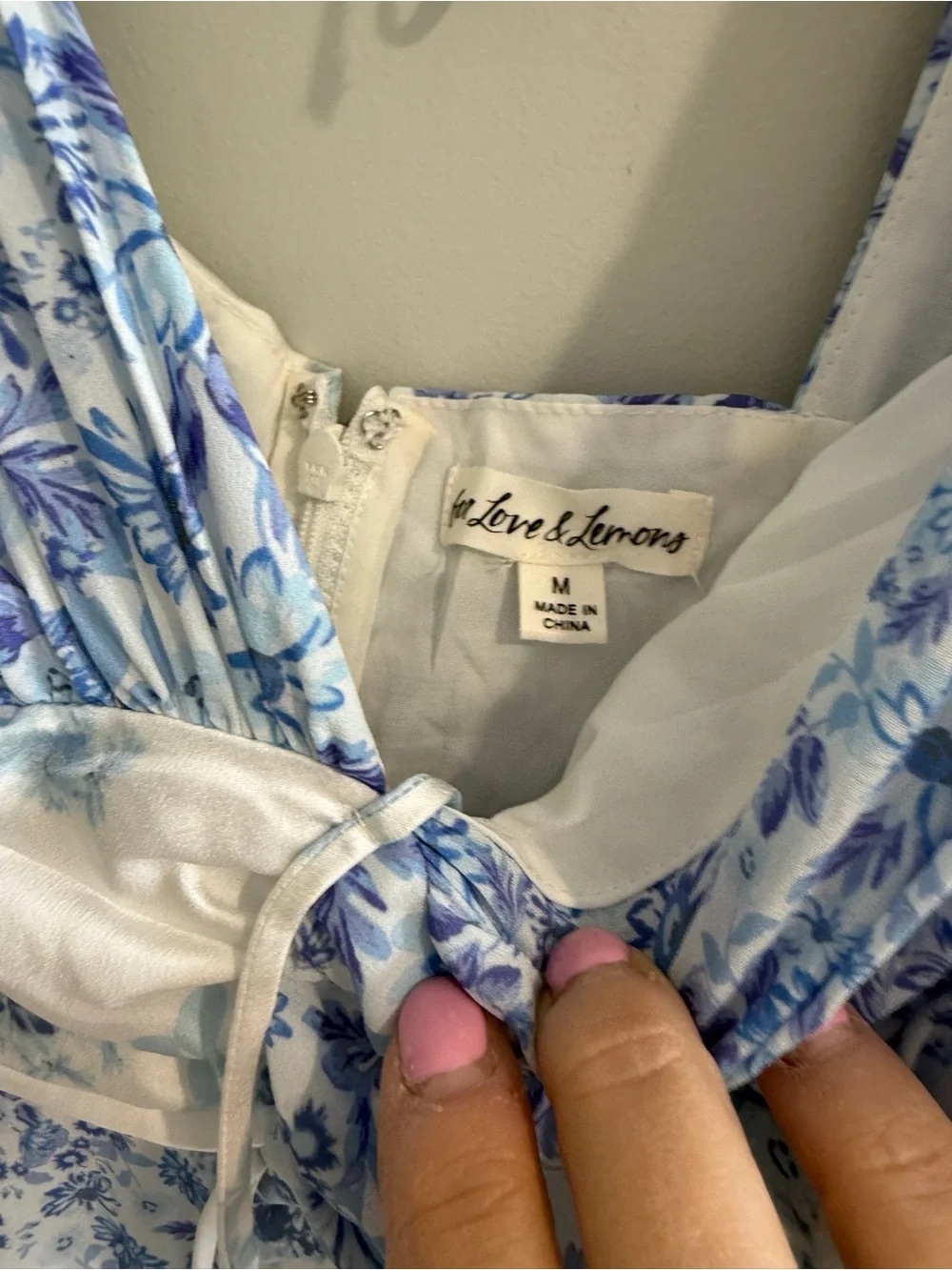 For Love & Lemons Rosalyn Mini Dress